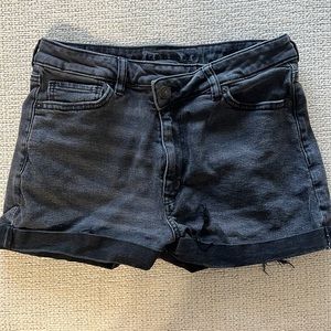 Highest rise mom shorts